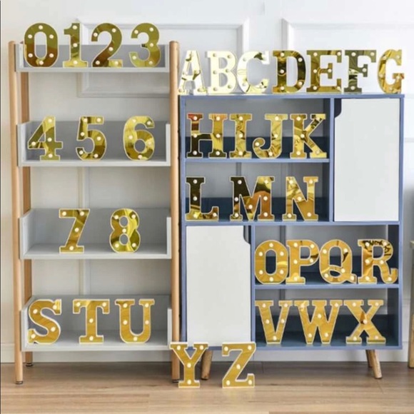 Number 4 shaped decorative light - Picture 2 of 4